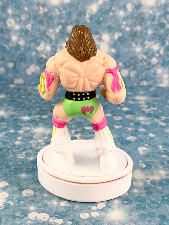 Vintage 1990 WWF Ultimate Warrior Stamp Figure Titan Sports - Etsy
