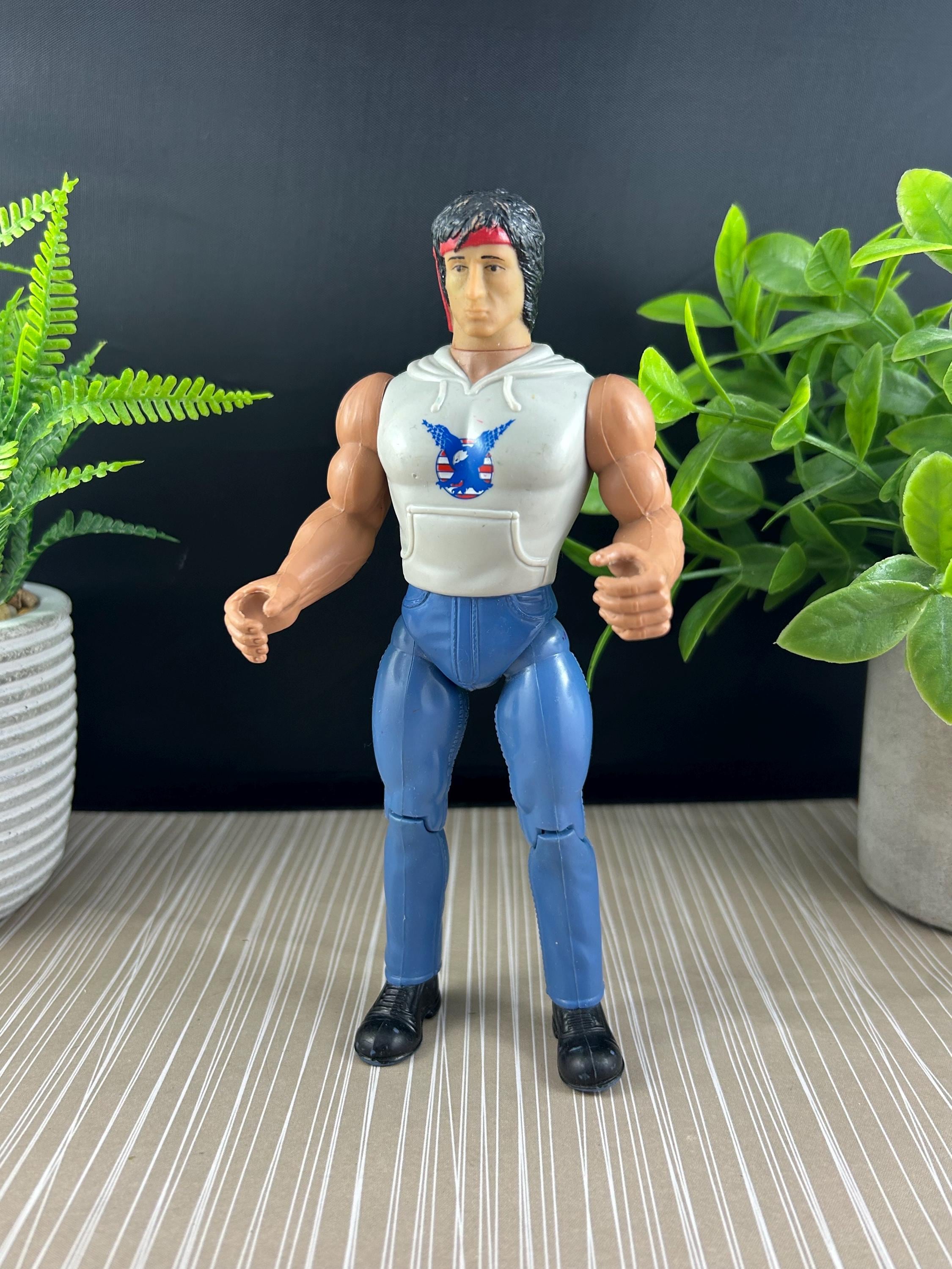 1986 Rambo the Force of Freedom - Fire-power Rambo 7” Action