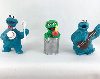 Vintage Applause Inc. Sesame Street PVC Figures Approximately 3" Tall - Your Choice