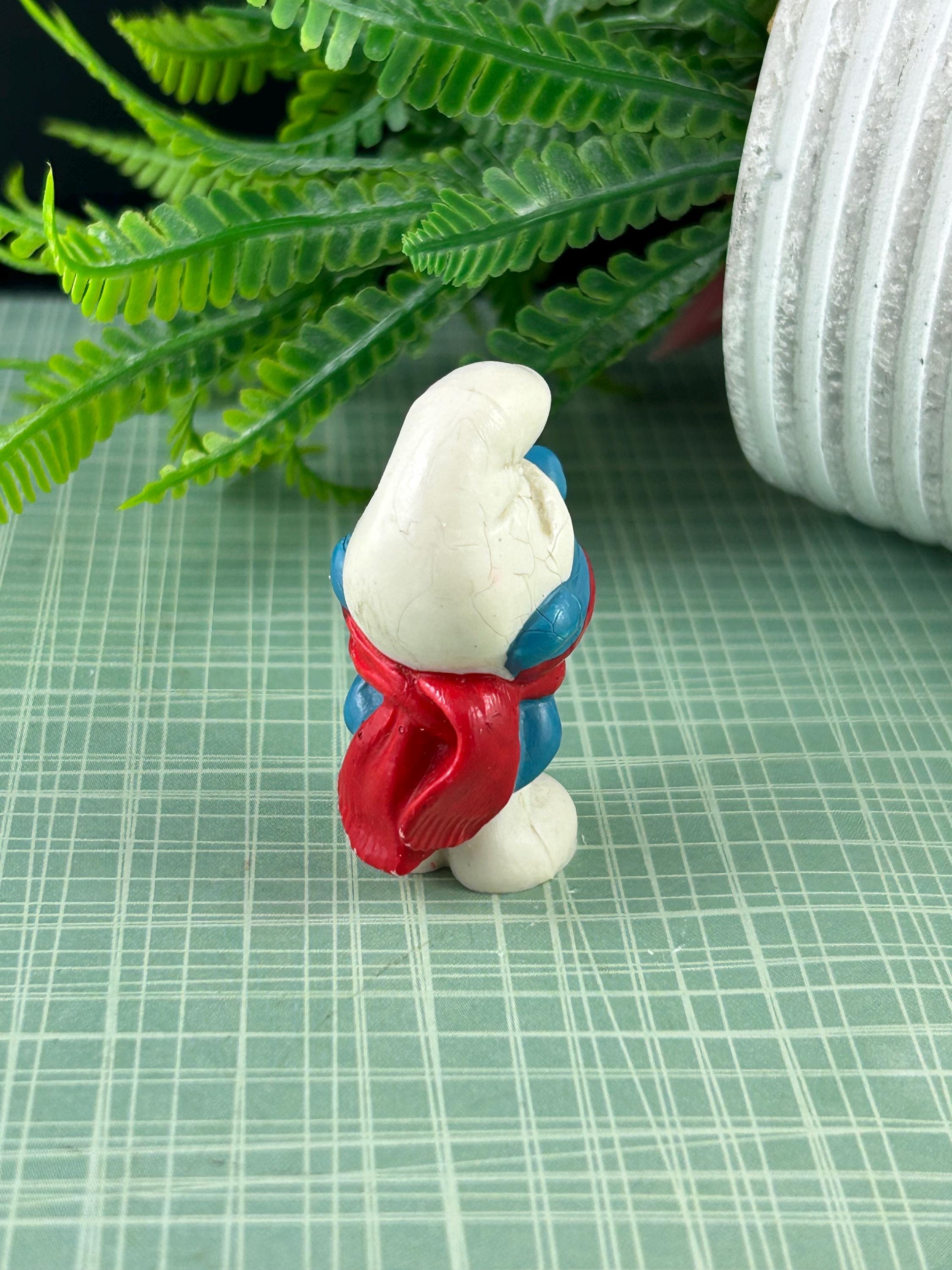 Winter Smurf With Red Scarf Figure 20004 – Vintage 1969 Schleich