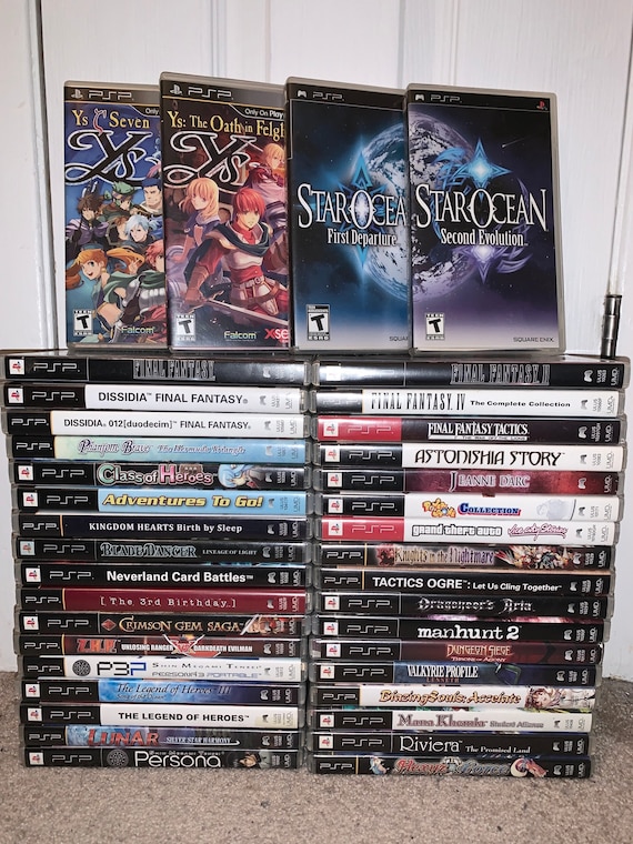 RARE Sony Playstation Portable PSP Games all CIB All tested and Working Pick And Choose