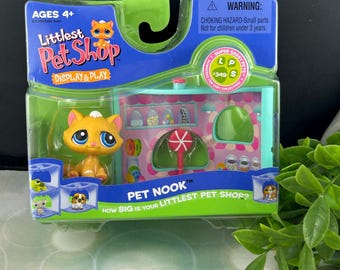 Littlest Pet Shop #349 Kitten Pet Nook – BNIP – 2006 Vintage LPS - Factory Sealed