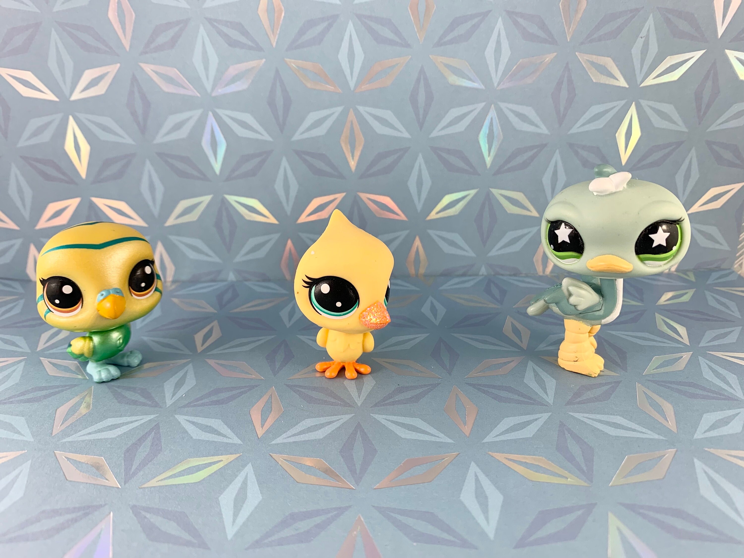 レア!!littlest petshop（リトルペットショップ）プチブライス 閉店したリトルペットショップ - 鳥のコレクション - あなたが選ぶ