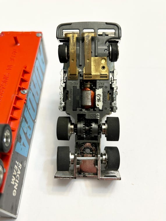 Vintage A/FX 6276 Aurora Racing Team Semi Truck & Trailer Speed