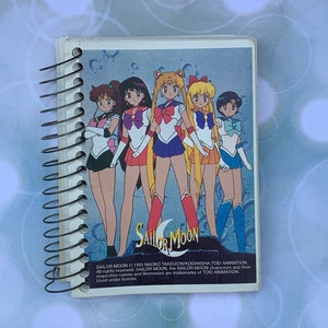 Licensed Sailor Moon Lined Notebook - Vintage 180 Page Mead Sailor Moon - 1995 Naoko Takeuchi Kodansha Toei Animation - Sailor Moon Fan Club