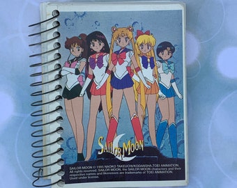 Licensed Sailor Moon Lined Notebook - Vintage 180 Page Mead Sailor Moon - 1995 Naoko Takeuchi Kodansha Toei Animation - Sailor Moon Fan Club