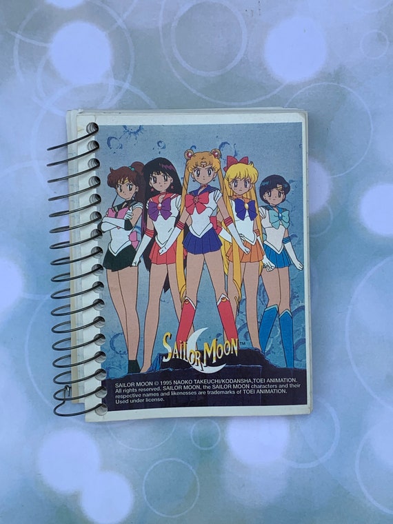Licensed Sailor Moon Lined Notebook - Vintage 180 Page Mead Sailor