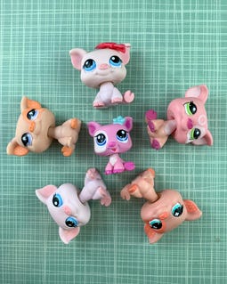 Authentic Hasbro LPS Pig - Littlest Pet Shop Toy, Your Choice - Etsy