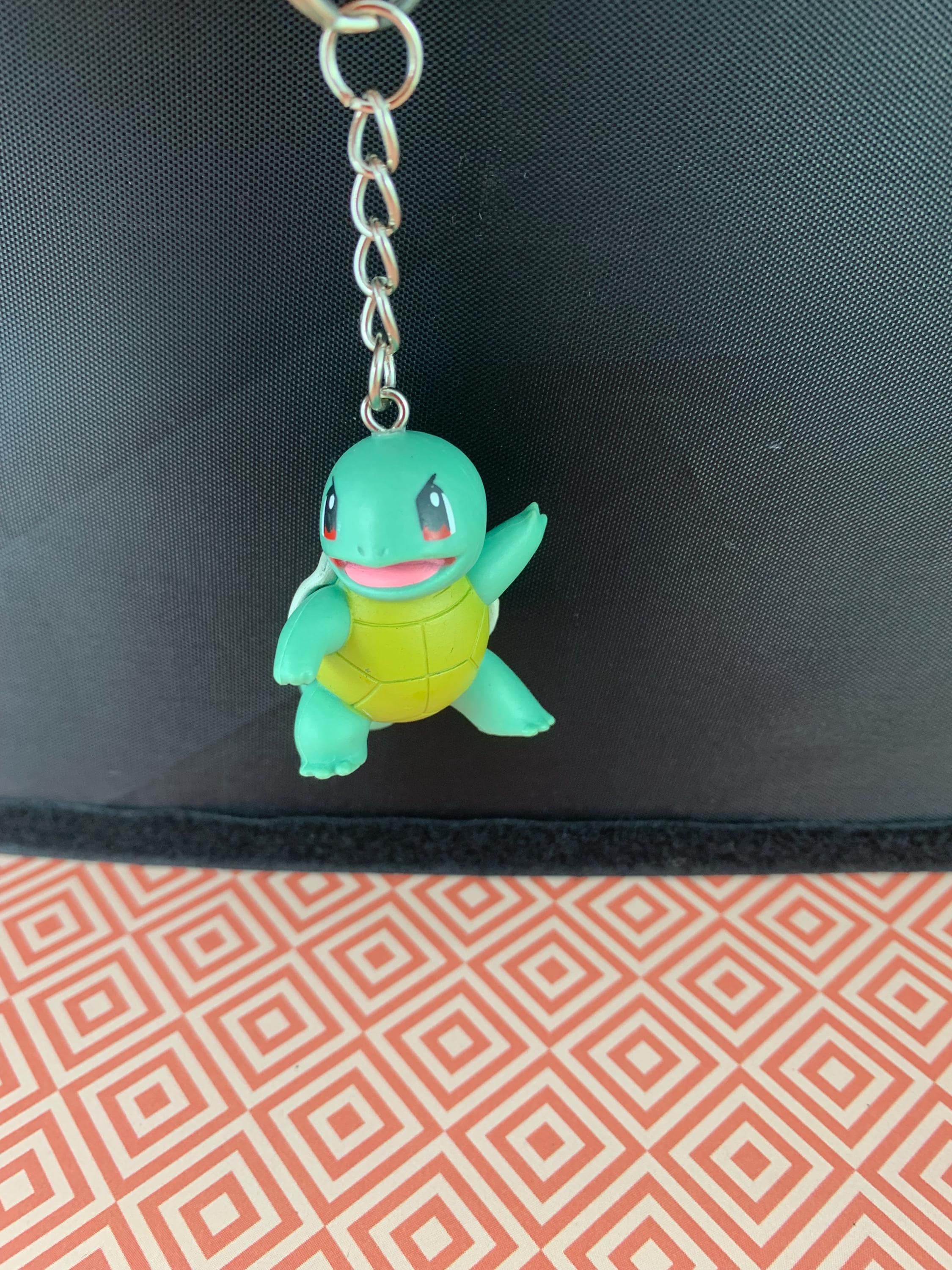 ヴィンテージポケモン ゼニガメフィギュア アップサイクルキーチェーン