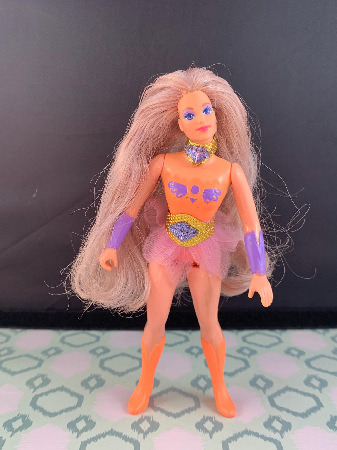サウサンプトン ララーナ Vintage She-ra Flutterina Doll – Princess of Power 1985 – Broken