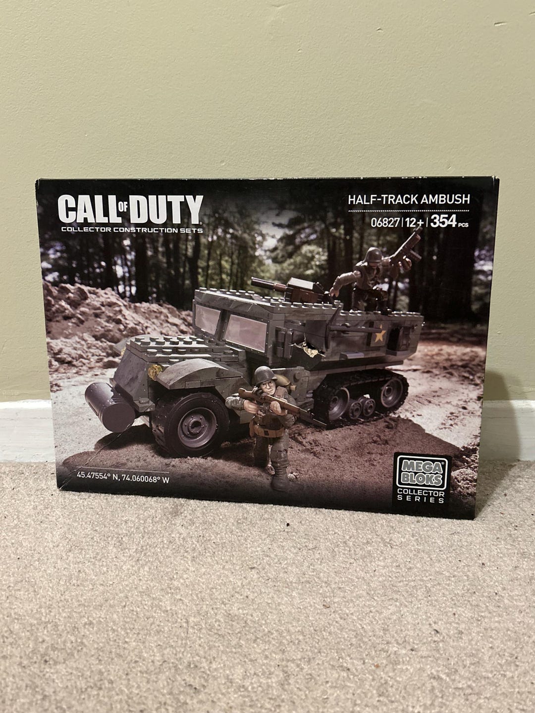 Mega Bloks Call of Duty Half-track Ambush Set 06827 - Brand New Sealed ...