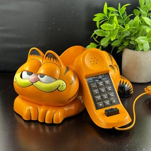 Garfield Telephone - Etsy