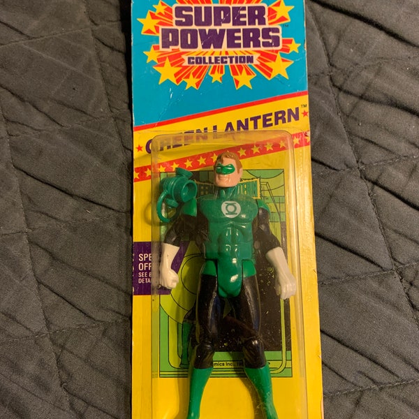 Vintage 1986 Kenner Super Powers Collection Figure - Green Lantern