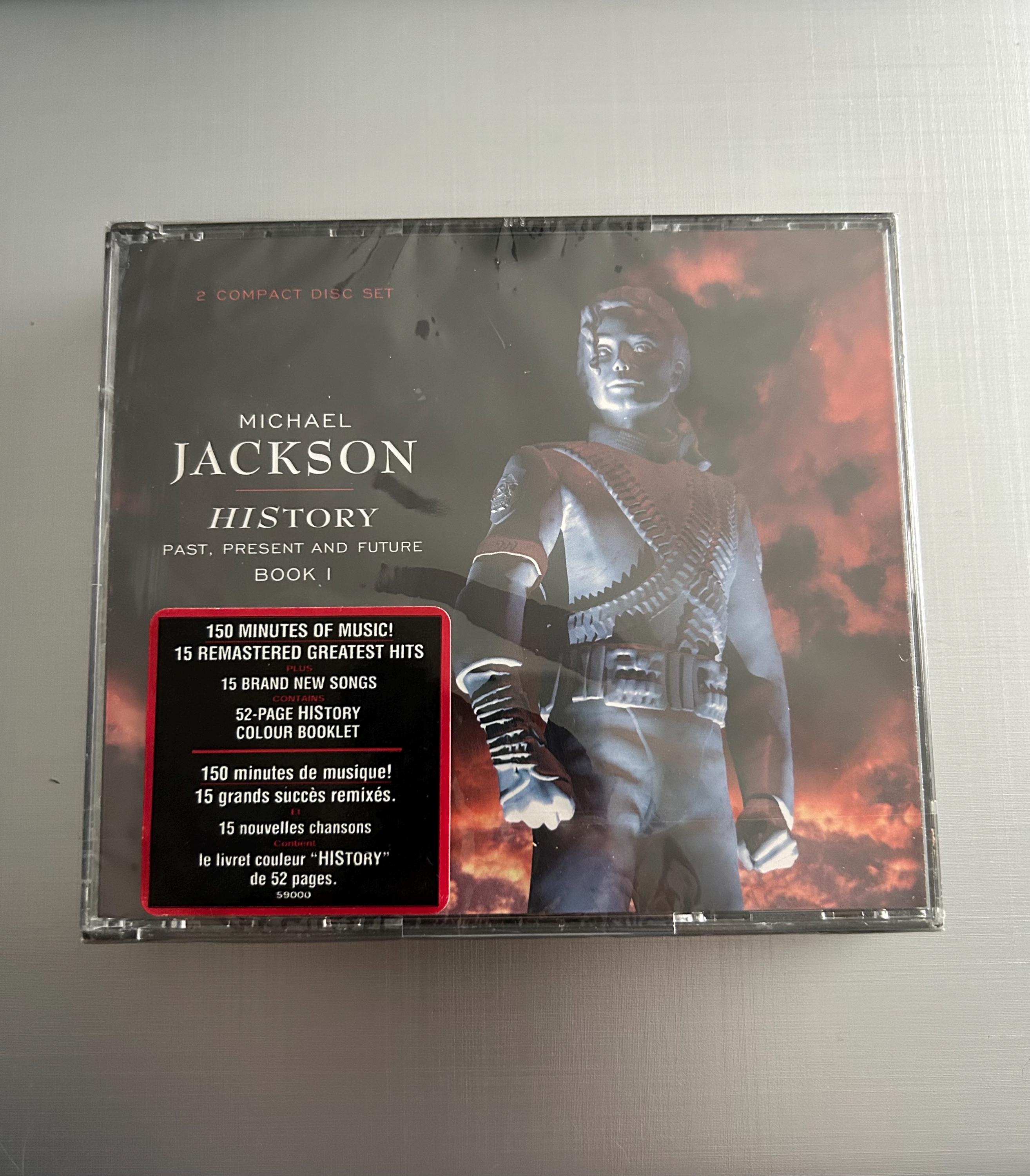 Vintage 1995 Michael Jackson - History Past Present and Future CD