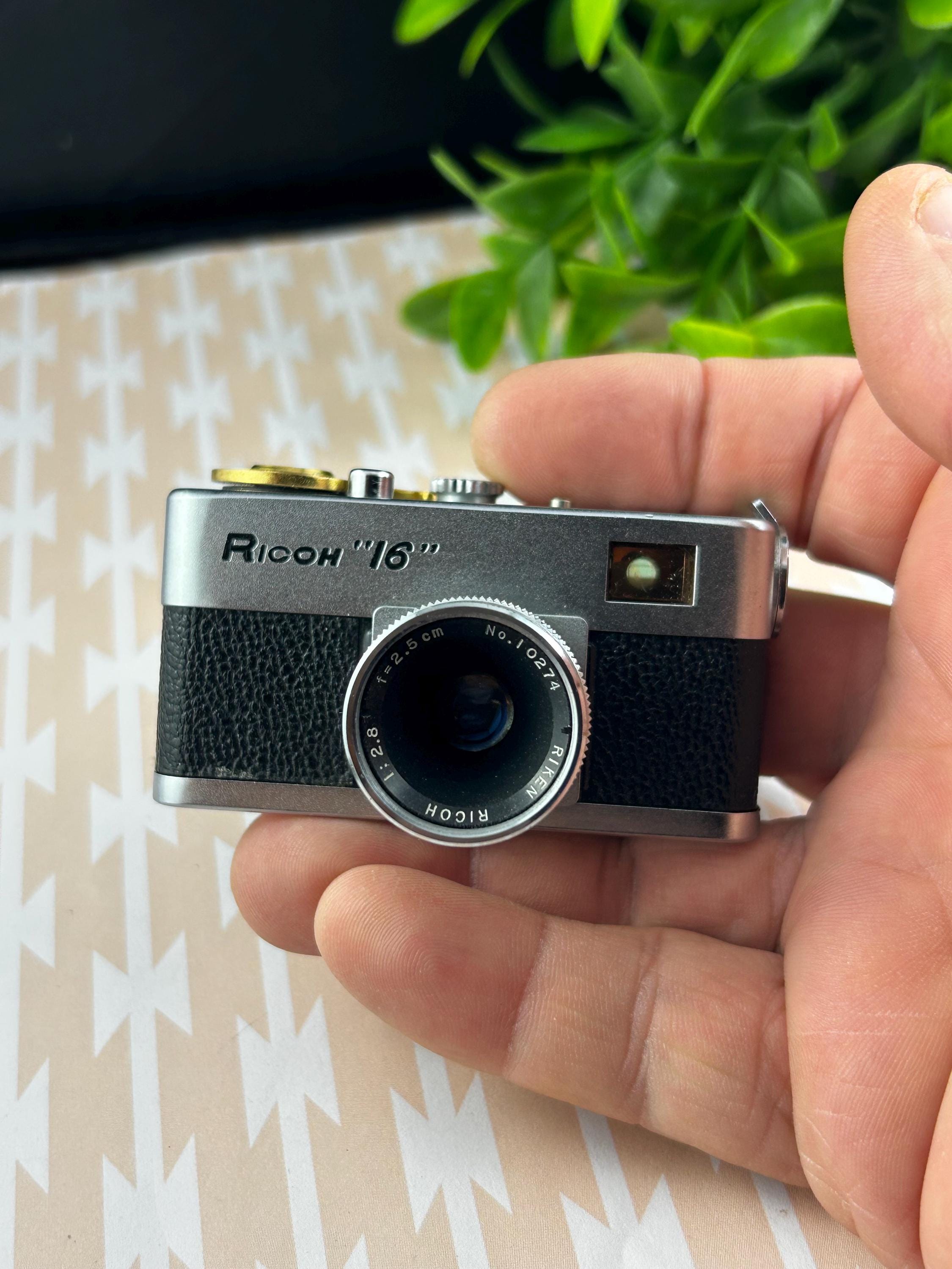 Vintage Ricoh 16 Subminiature “spy” Camera – 16mm – Made in Japan