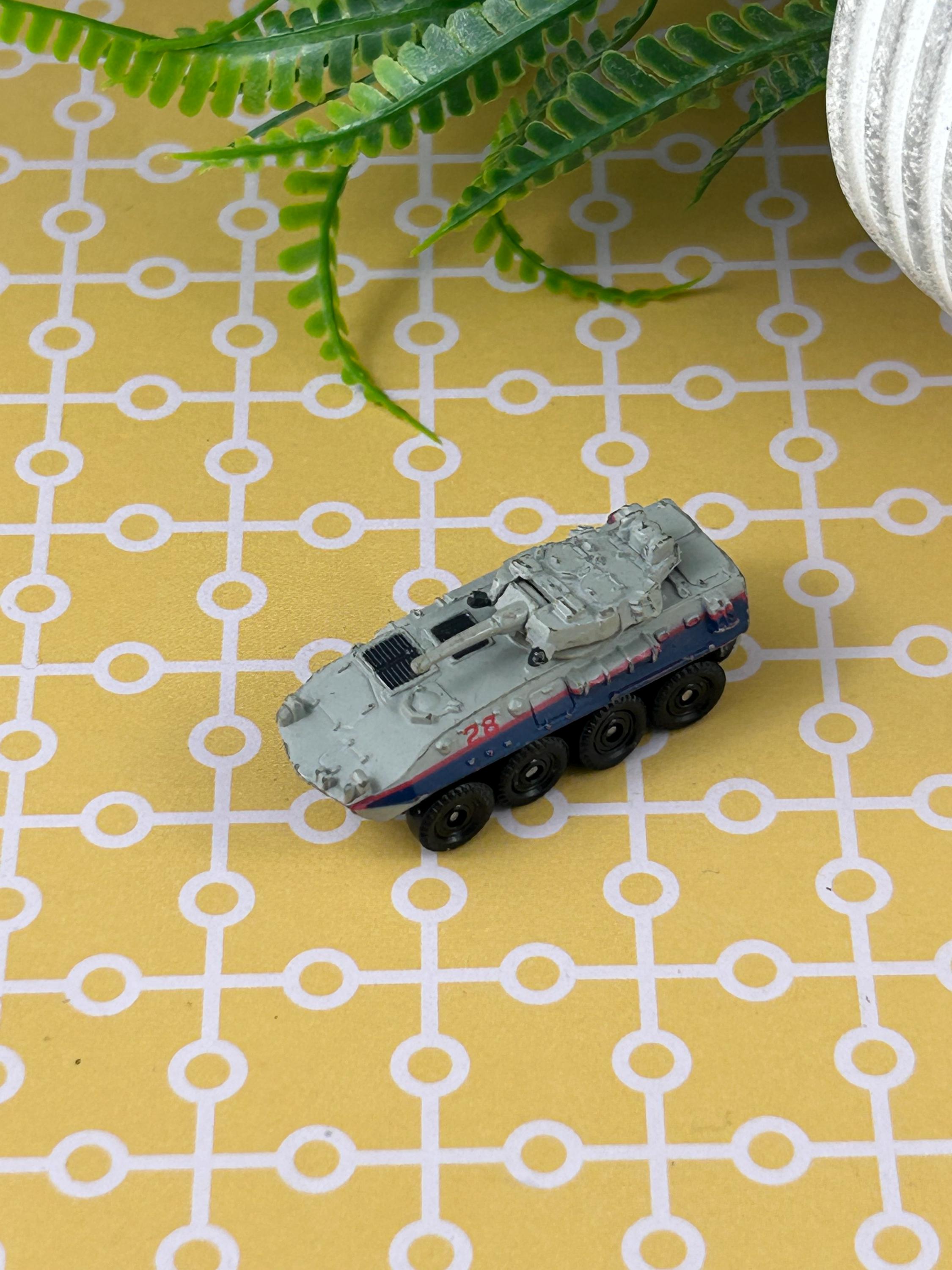 Micro Machines Military 1999 – Char Scorpion Commandos T-80, Préprod Galoob RARE