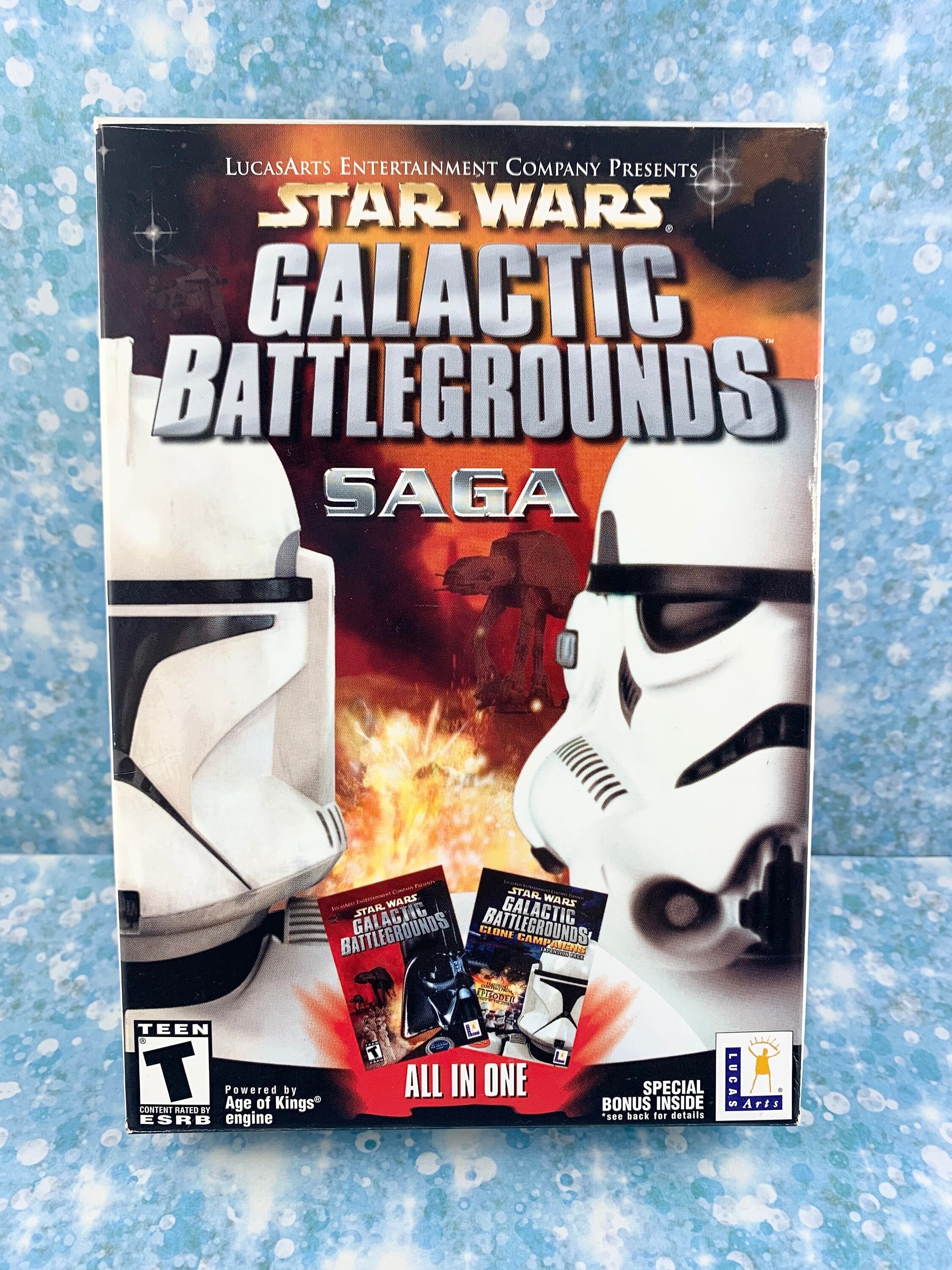 ルーカスアーツ・エンターテイメントSTAR WARS PC ゲーム Star Wars Galactic Battlegrounds Saga - Vintage Lucasarts PC