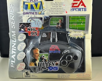 Jakks Pacific Madden 95 and NHL 95 Plug N Play TV Video Game - Etsy