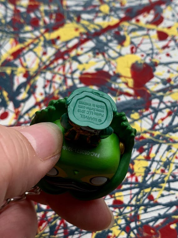 Authentic Marvel Funko Gamora Mini Figure Up-cycled Keychain - Who