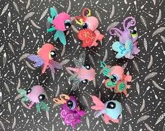 Assorted Littlest Pet Shop Butterflies/Dragonflies - Your Choice - Vintage Hasbro LPS Whimsical Butterfly & Magical Dragonfly Collectibles