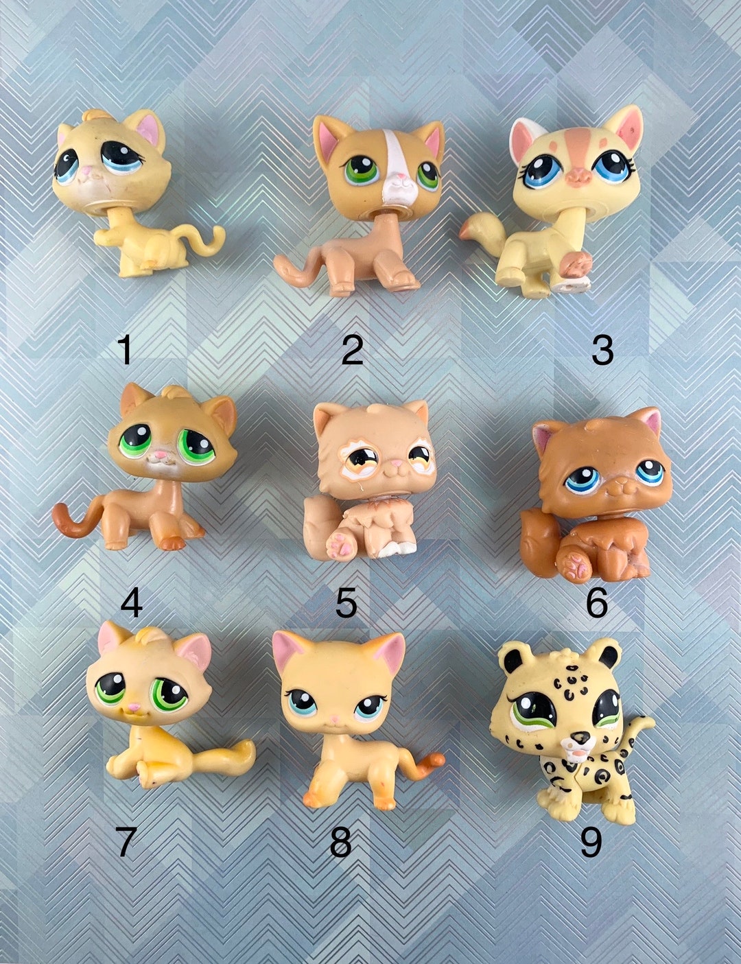 Littlest Pet Shop Tan Kitty Cats You Pick Etsy Singapore