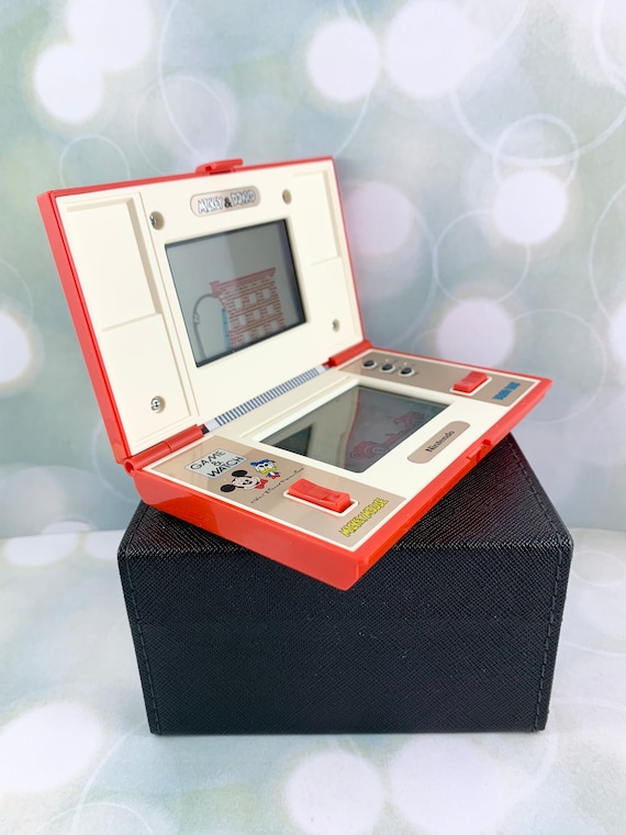 Antigo Mini Game & Watch Nintendo do Mickey & Donald de