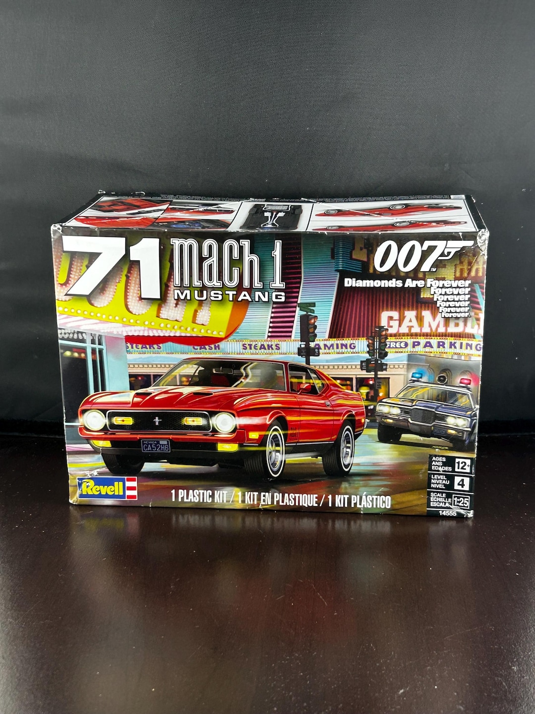 Revell MPC 1/25 MUSTANG マスタング　5点セット Revell 1971 Ford Mustang Mach 1 “james Bond – Diamonds Are Forever