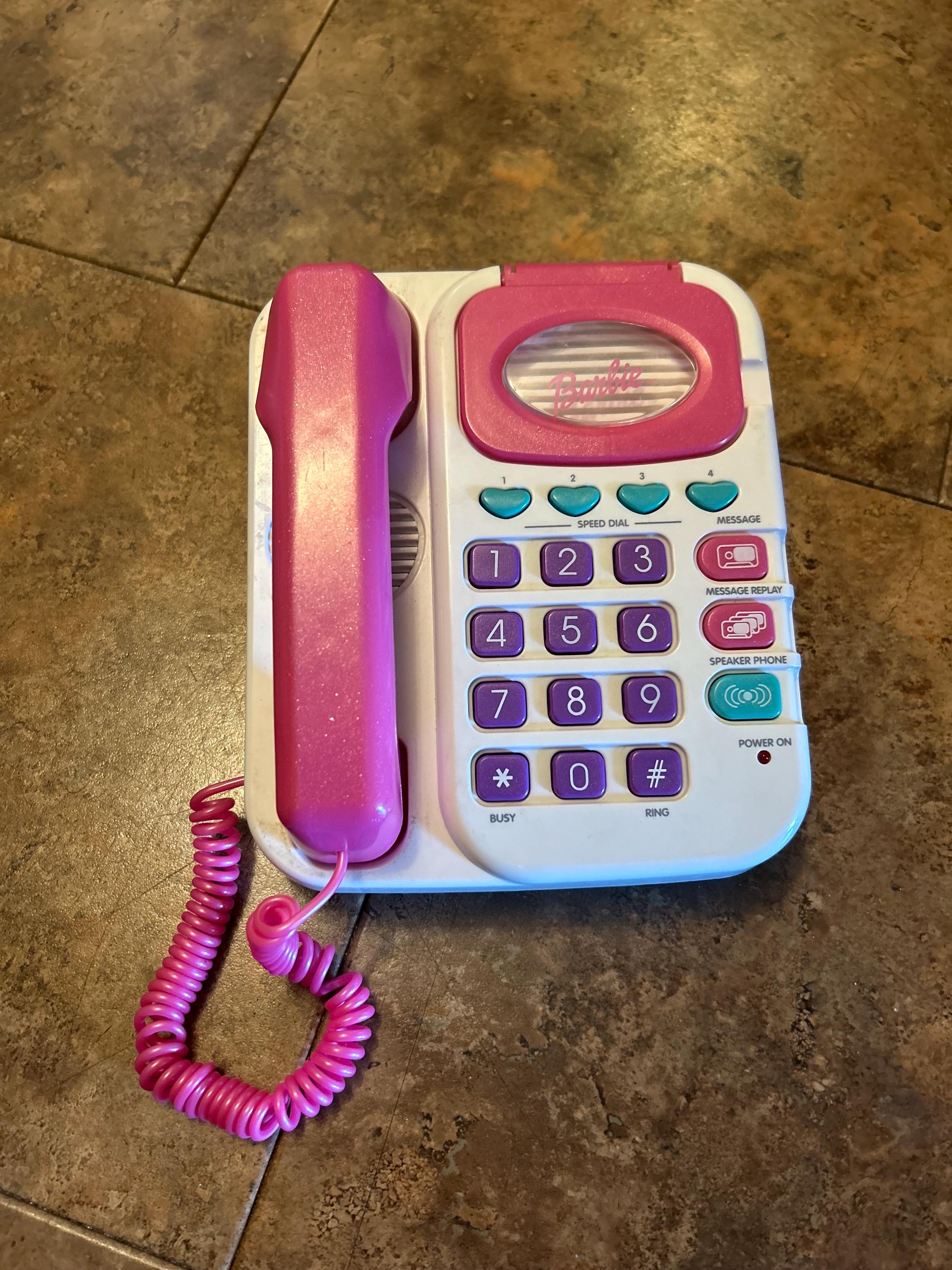バービー barbie 電話機 ヴィンテージ Vintage Barbie Super Talking Pager BE-110 (1996) | eBay