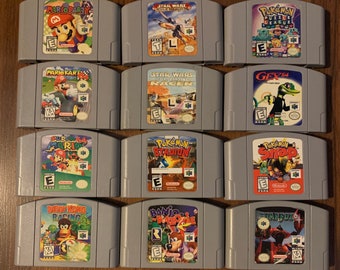 Nintendo 64 (N64) Games! All Authentic. *Pick and Choose*