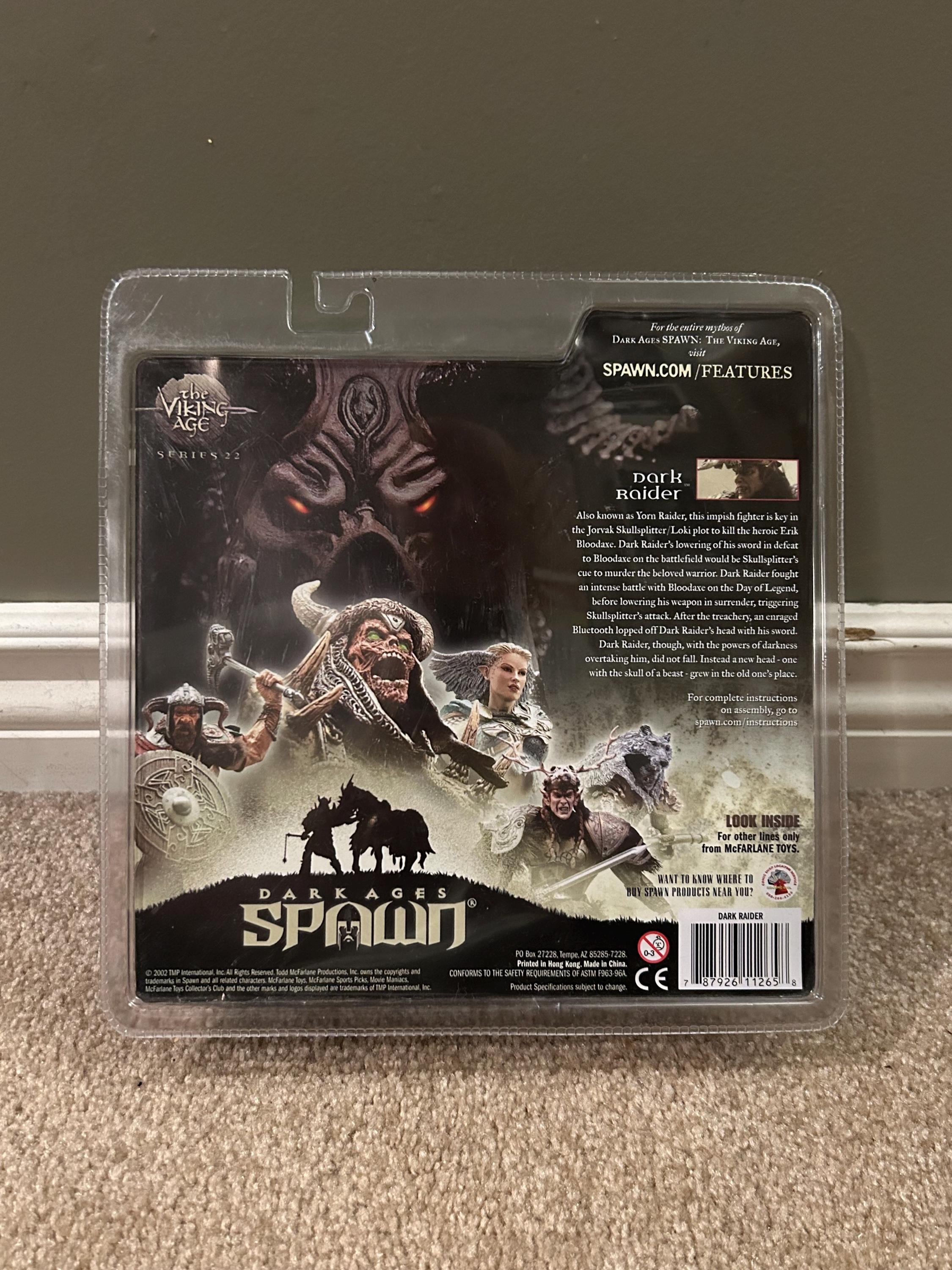 Mcfarlane Toys Spawn Dark Ages Viking Age Dark Raider Series 22