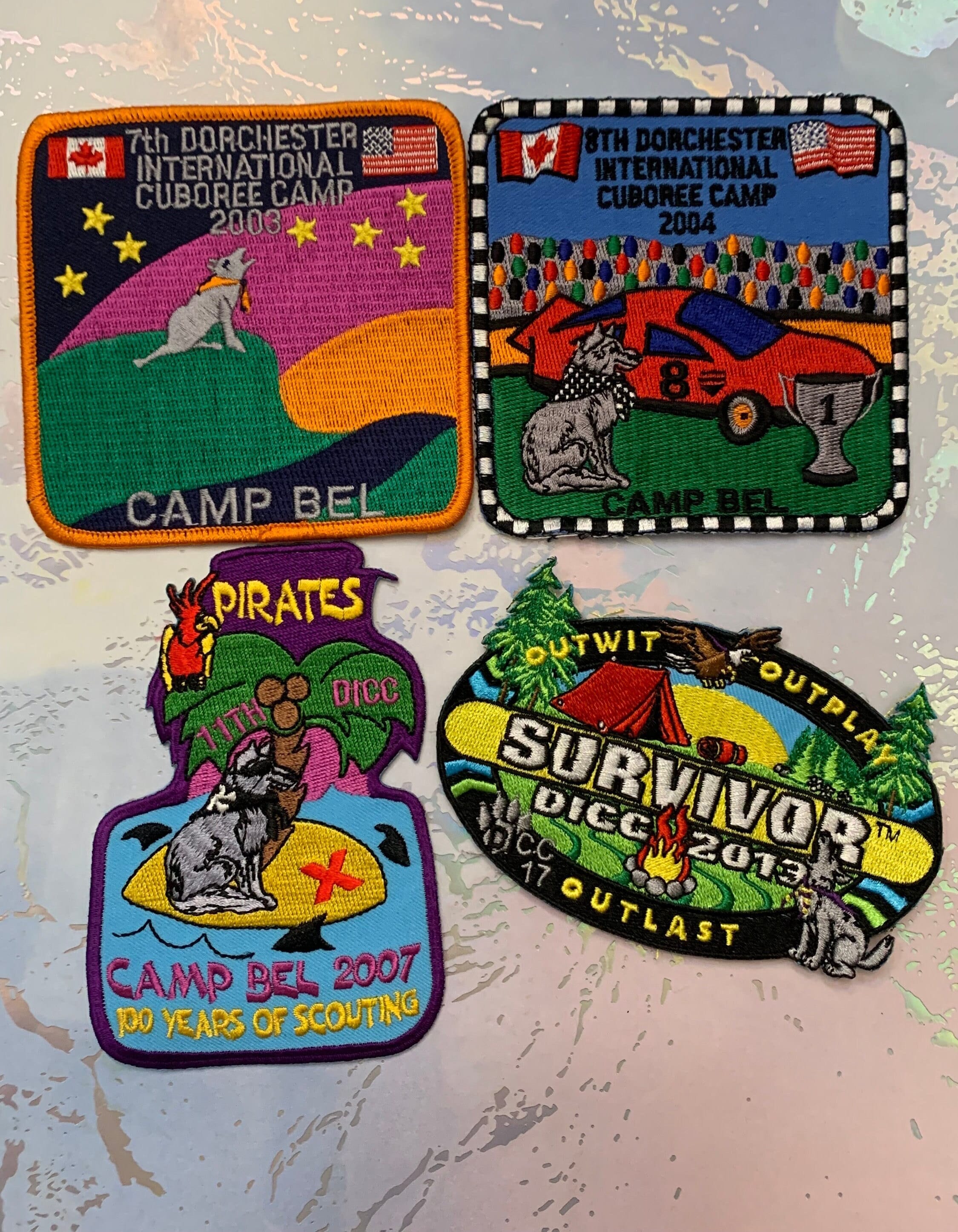 Dorchester International Cuboree Camp DICC - Vintage Canada Boy