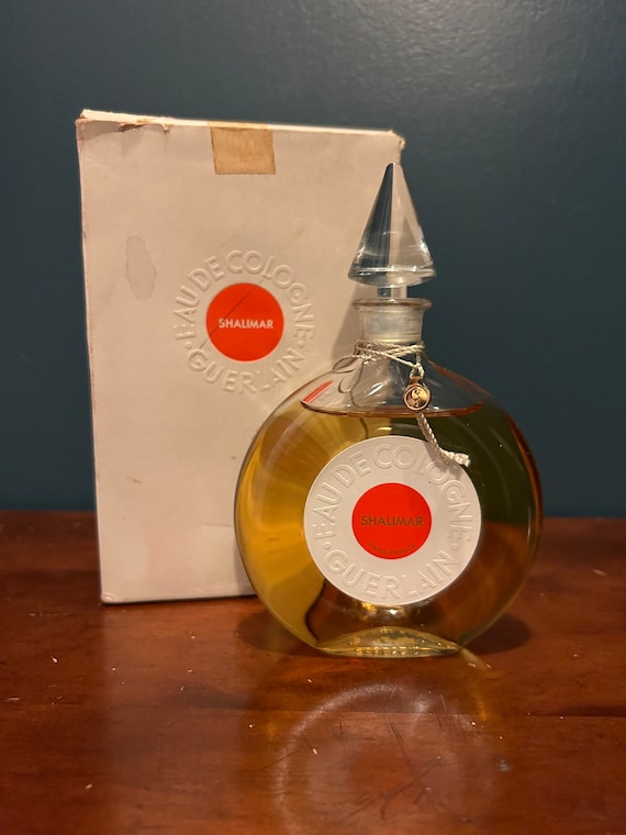 Vintage 1960's Guerlain Shalimar Eau De Cologne No 305 in Original
