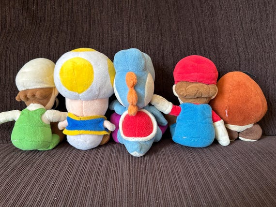 ヴィンテージ 9インチ 任天堂 マリオ ぬいぐるみ フィギュア ロット