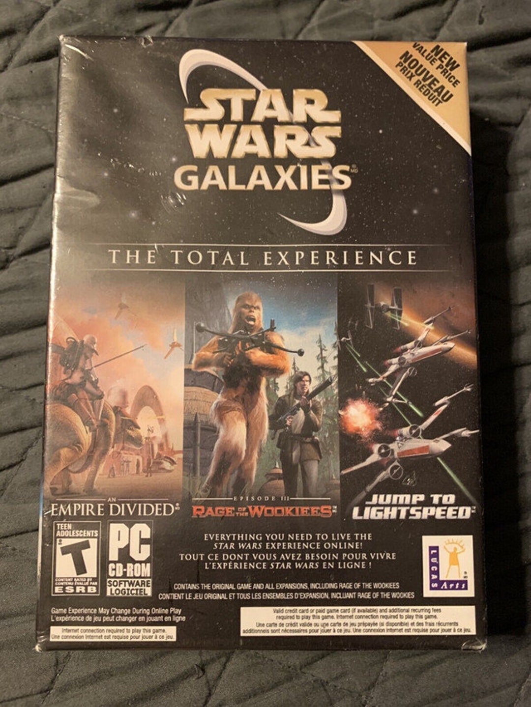 STARWARS GALAXIES STARTER KIT 古いPCゲーム
