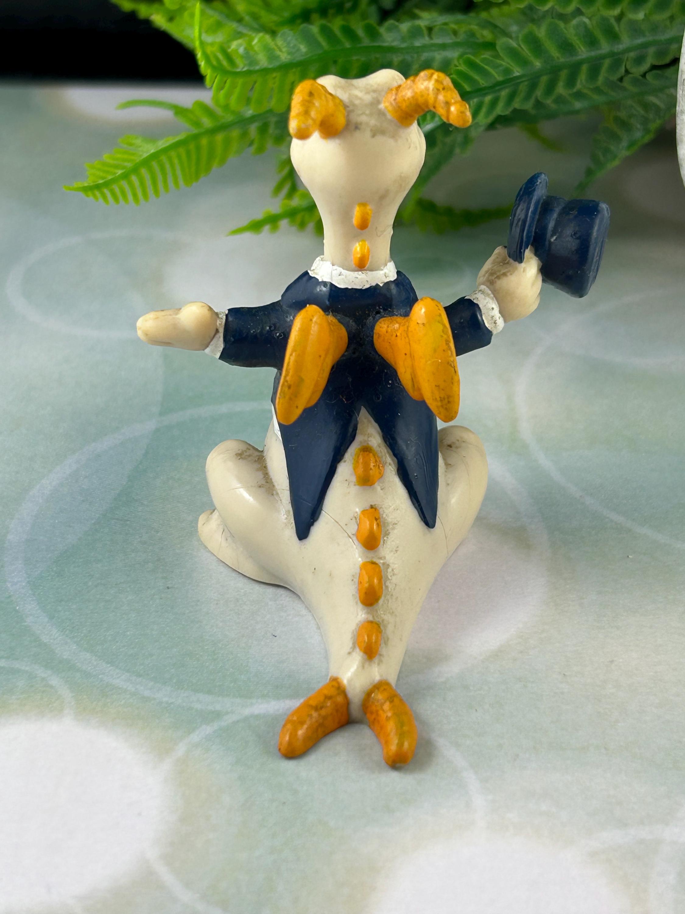 Vintage 1982 Walt Disney PVC Figment Dragon Figure. Walt Disney