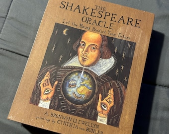 Vintage Rare Out of Print Shakespeare Oracle Tarot Deck 2003 First Edition Bronwyn Llewellyn Cynthia Von Buhler. Brand New Sealed