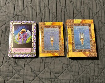 Cartes Oracle des Anges de l'Abondance,Angels of Abundance Oracle Cards,with Bag,Firend Game