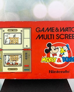 Vintage 1983 Nintendo Game and Watch Mickey & Donald Handheld