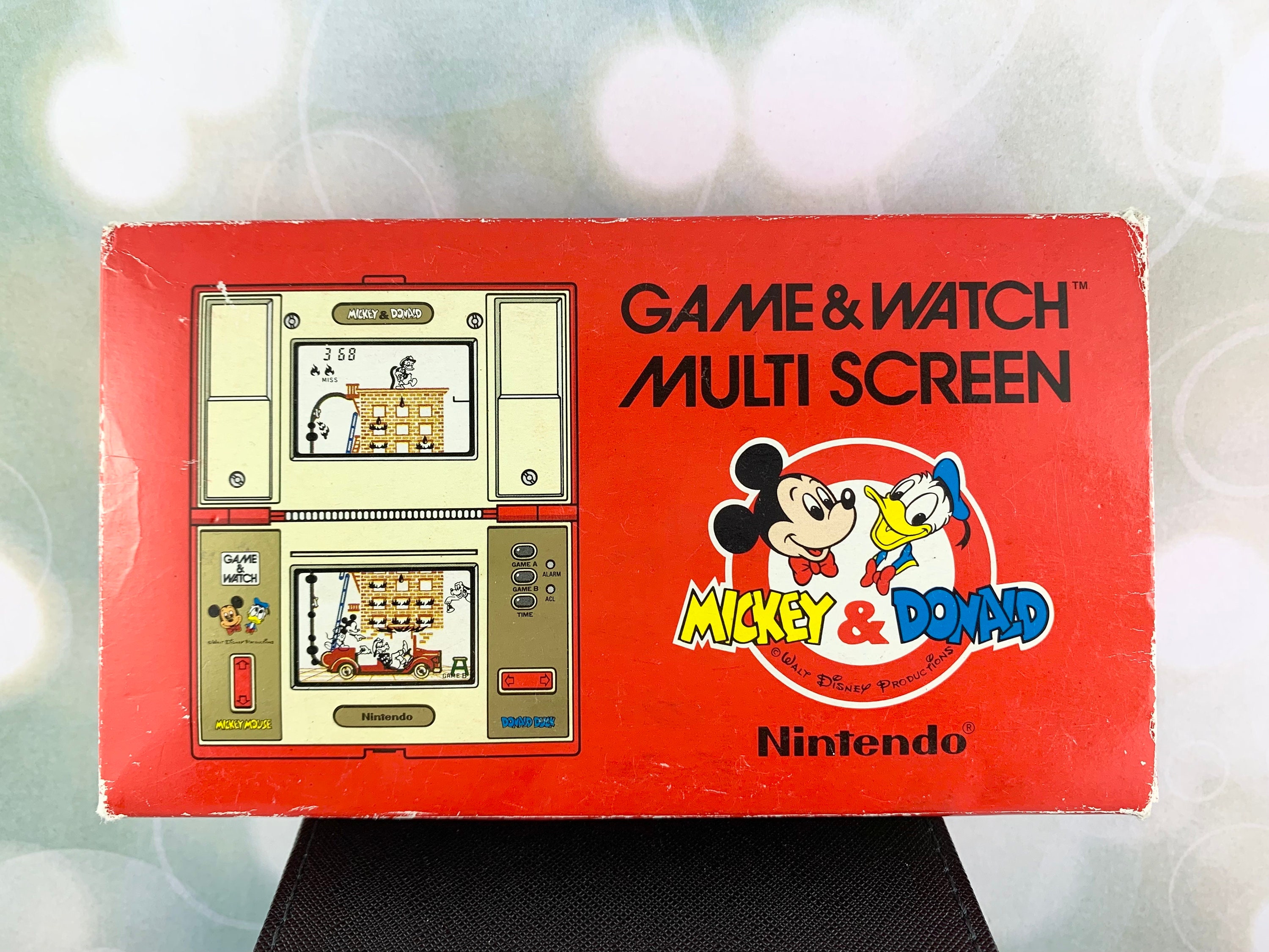 Antigo Mini Game & Watch Nintendo do Mickey & Donald de