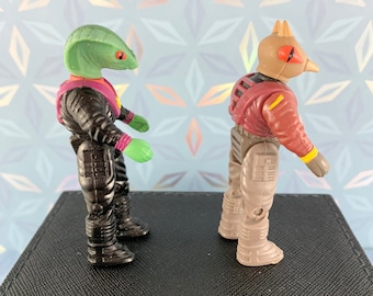ANCIENNE FIGURINE DINO RIDERS VINTAGE DINOSAURE ANKYLOSAURUS TYCO 1987