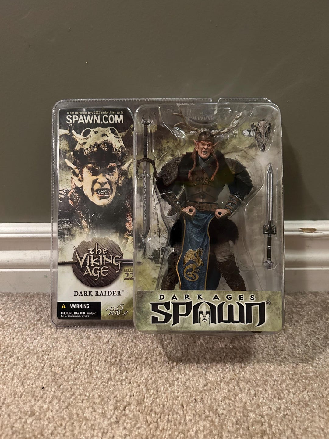 Mcfarlane Toys Spawn Dark Ages Viking Age Dark Raider Series