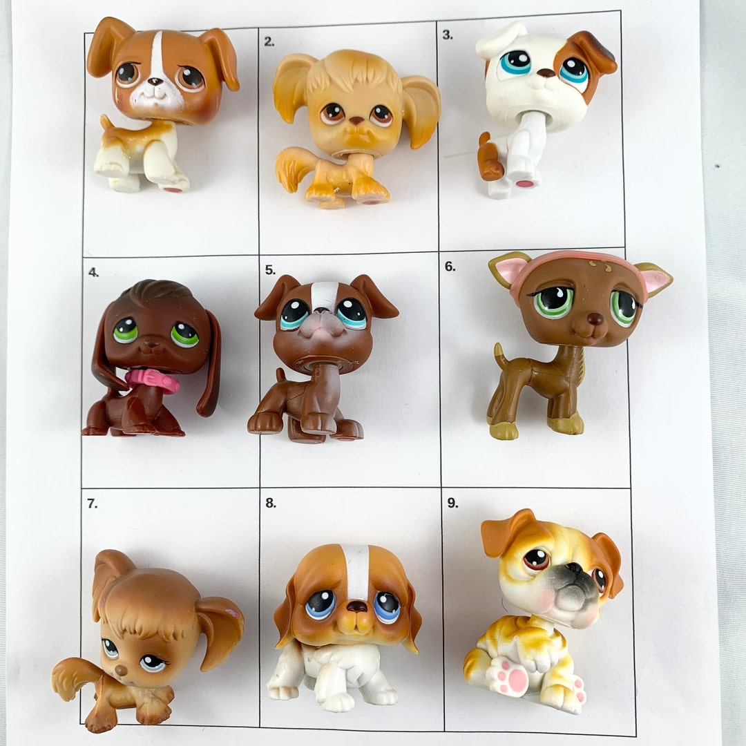 Buy Retired Littlest Pet Shop Dogs, Dogs and More Dogs You Pick Authentic  Hasbro LPS Online in India 