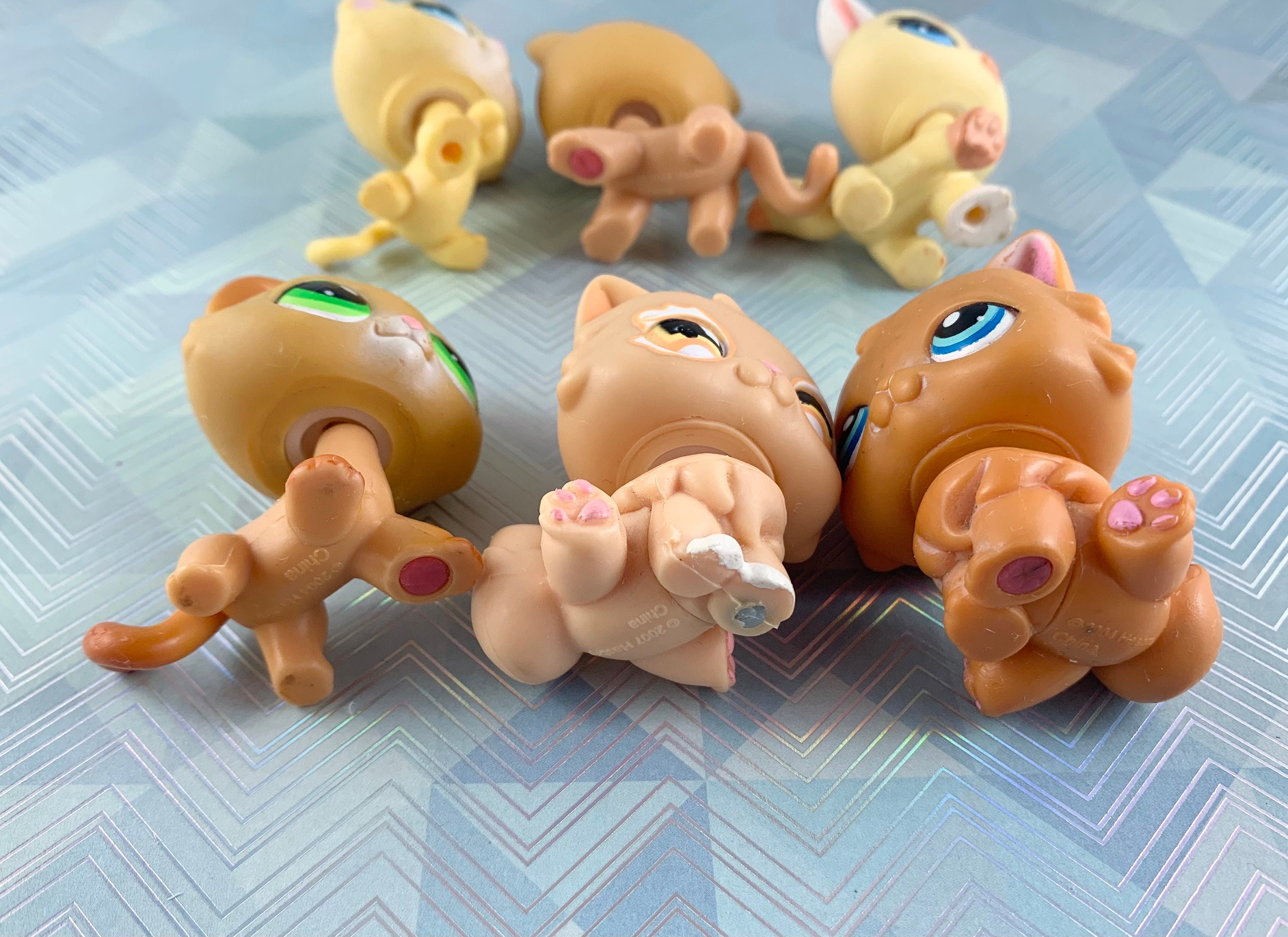 Littlest Pet Shop Tan Kitty Cats You Pick Etsy Canada