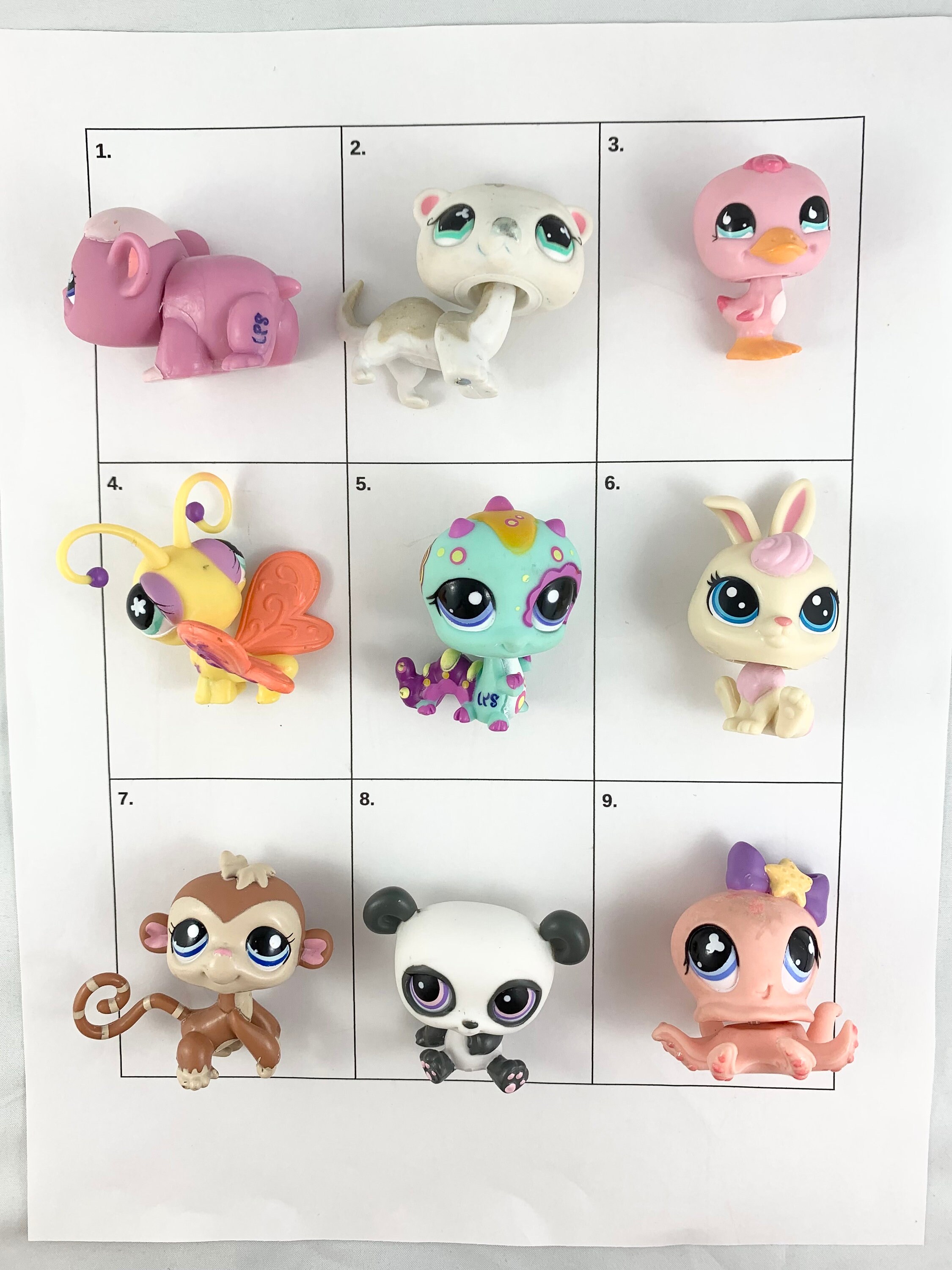 LPS Littlest Pet Shop Figure Pick Your Own Frogs Lizards Snails Octopus  Fish Iguana 