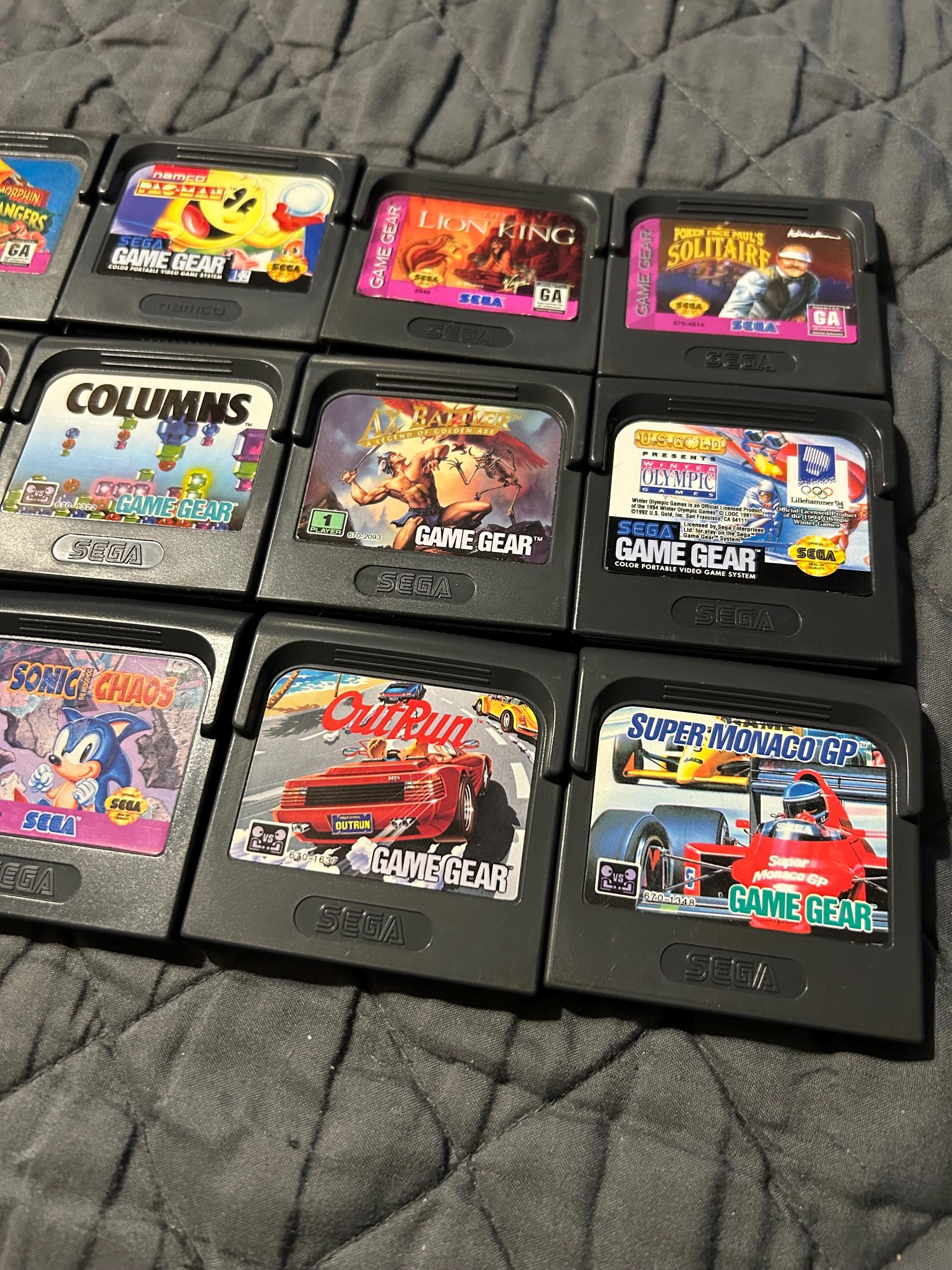 Sega Game Gear Games! All Tested and Working! All Authentic *pick