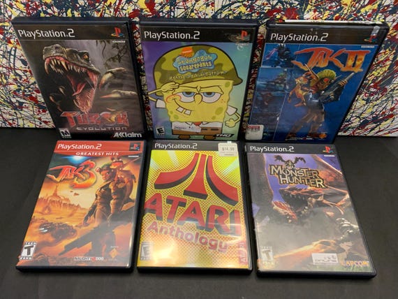 RARE Retro Sony Playstation 2 Restocked - PS2 Games! All Tested