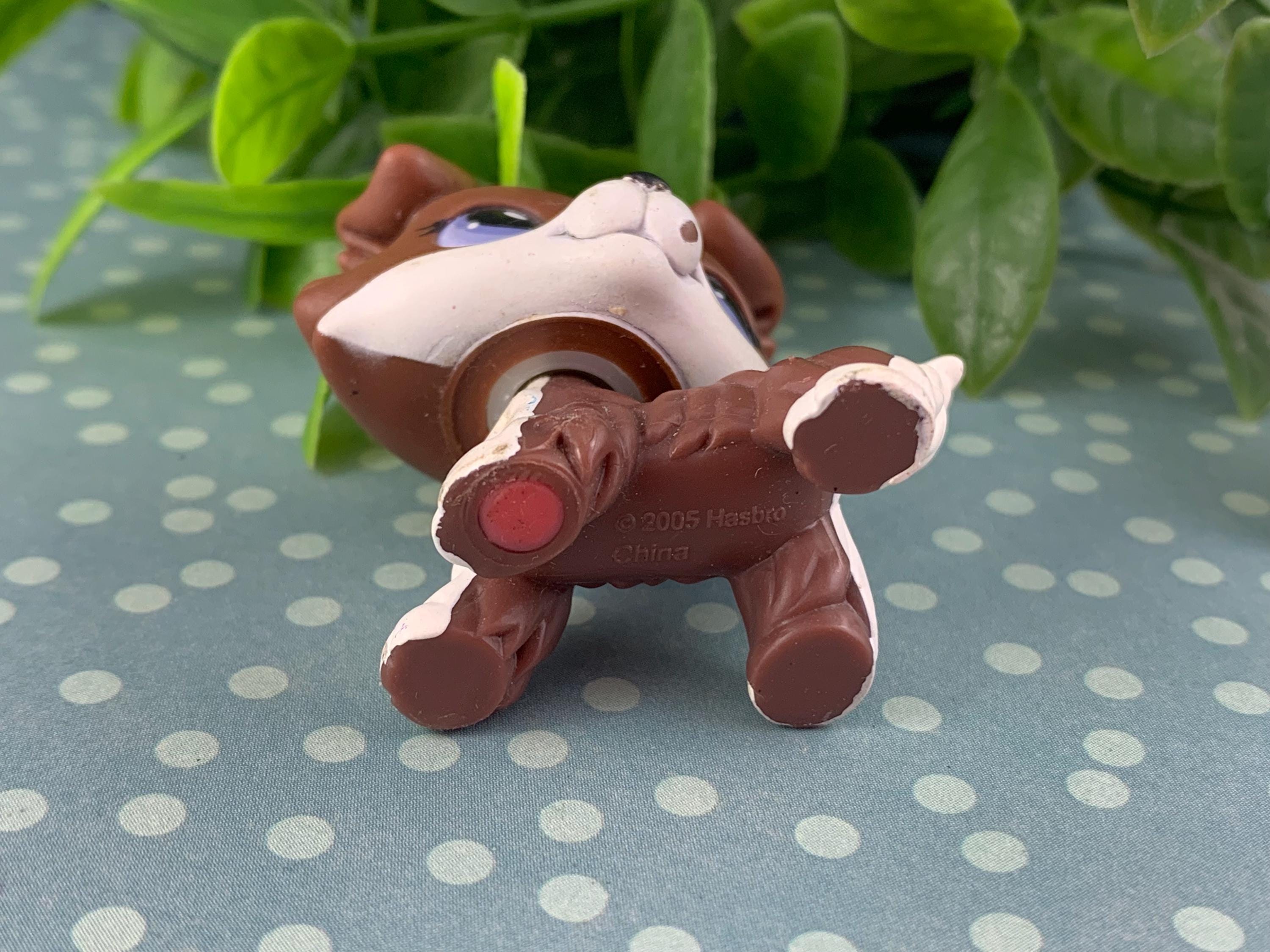 2X Random Littlest Pet Shop LPS Toy Collie Dog lps Animal Figure