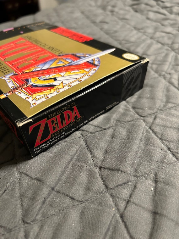 The Legend of Zelda: A Link to the Past Super Nintendo SNES CIB