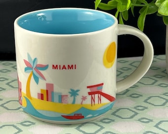 Sammeln Starbucks Becher: MIAMI ""You Are Here"" Serie - Travel Souvenir, Starbucks Lover