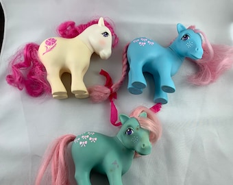 マイリトルポニー ヴィンテージスウェット Vintage My Little Pony Figures - Etsy